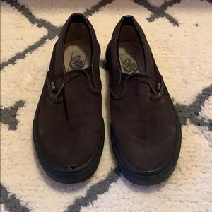 Black Slip on Vans